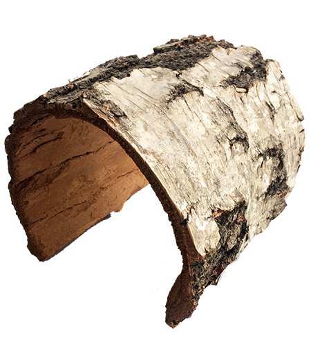 Домик (укрытие) из коры дерева для сухопутной черепахи